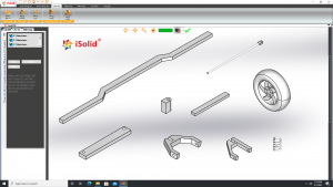 Hướng dẫn thiết kế khung xe ô tô trong phần mềm iSolid 3D Pro - Giao diện tiếng Việt | Tập 19