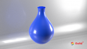Blue Plastic Material (Mô hình vật liệu nhựa màu xanh) - DHP/Rendering