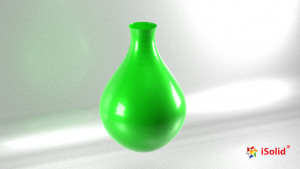 Green Plastic Material (Mô hình vật liệu nhựa màu xanh) - DHP/Rendering