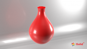 Red Plastic Material (Mô hình vật liệu nhựa màu đỏ) - DHP/Rendering