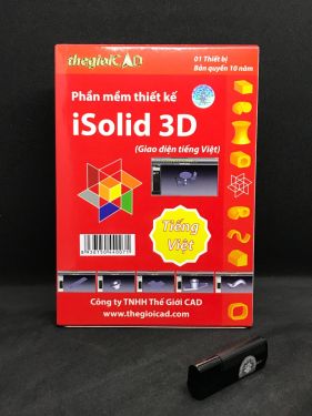 Phần mềm thiết kế iSolid® 3D phiên bản tiêu chuẩn – Giao diện tiếng Việt (USB/2021/12)